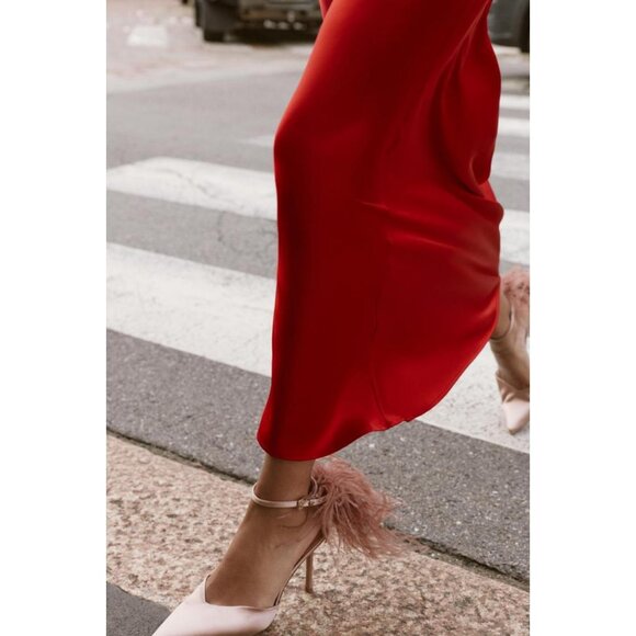 ZARA FEATHER HIGH HEELS - Picture 2 of 4